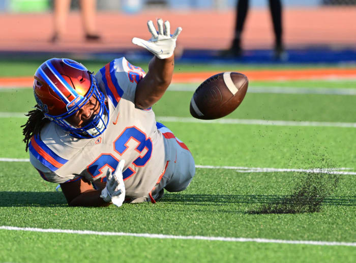 East St Louis St Frances Academy Illinois Maryland football 9-2-23 Tim Vizer 23635